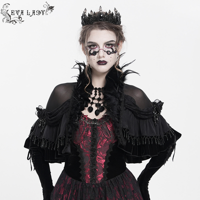 Devil Fashion恶魔时尚女装哥特 时尚披肩 ECA021