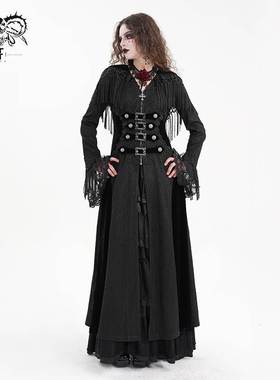 Devil Fashion恶魔时尚女装哥特长款大衣 CT24701