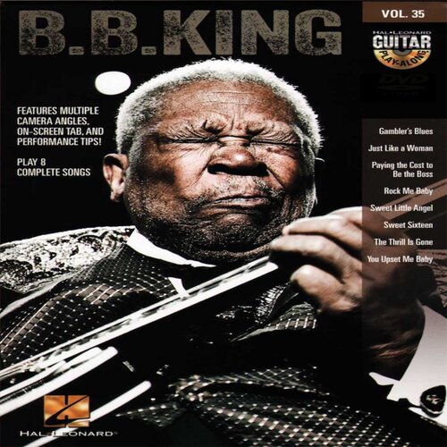 Guitar Play Along Vol.35 B.B. King Solos 布鲁斯吉他独奏教程