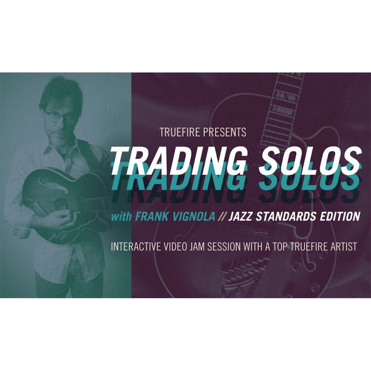 TrueFire Trading Solos Jazz Standards Frank Vignola 爵士吉他