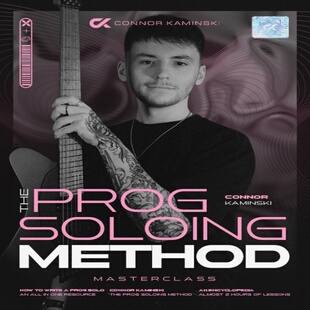 Method Soloing Prog JTC吉他 Connor Kaminski Masterclass The