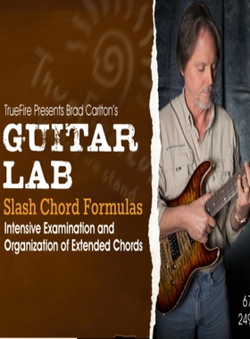 TrueFire Guitar Lab Slash Chord Formulas Bard 吉他分割和弦