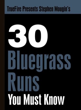 TrueFire 30 Bluegrass Runs Gareth Pearson 蓝草吉他教程+视谱