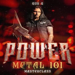 Masterclass 101 Gus 音视谱 Power JTC力量金属吉他教程 Metal