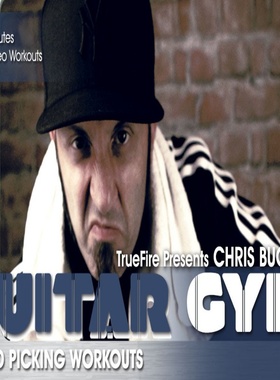 TrueFire Guitar Gym Speed Picking Chris Buono 吉他速弹训练