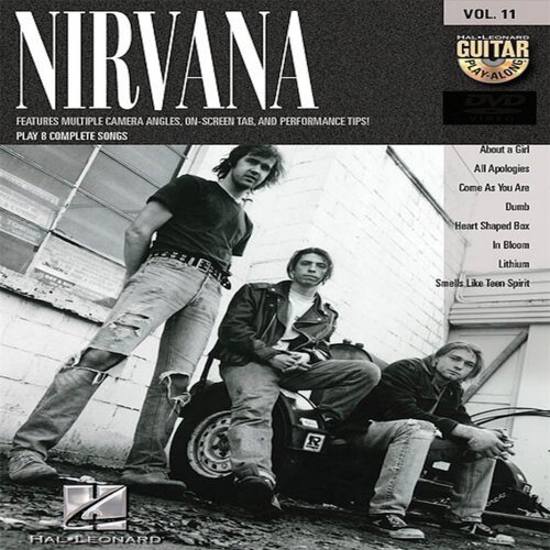 Guitar Play Along Vol.11 Nirvana Solos 涅槃乐队吉他独奏教程