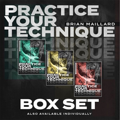 Practice Your Technique Brian Maillard 3套JTC吉他技巧练习+音