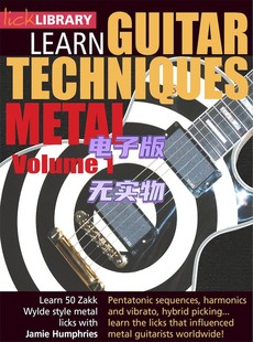 Wylde Metal Guitar Lick 音视 Learn Zakk Techniques Library