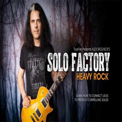 TrueFire Solo Factory Heavy Rock Alex Skolnick重摇滚吉他独奏