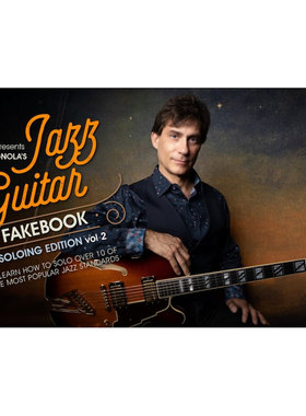 TrueFire Jazz Guitar Fakebook Soloing V2 Frank Vignola 爵士
