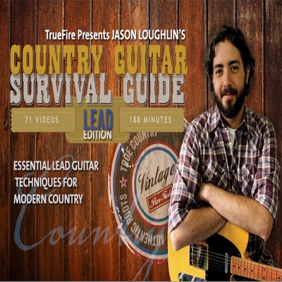 TrueFire Country Guitar Survival Guide Lead Jason Loughlin