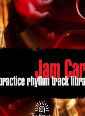 TrueFire Jam Card Practice Rhythm Track Library 吉他即兴伴奏