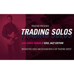 TrueFire Trading Solos Soul Jazz James Hogan 灵魂爵士吉他+音