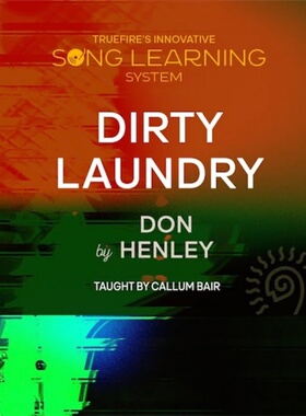 TrueFire Song Learning System Dirty Laundry Callum Bair 吉他