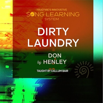 TrueFire Song Learning System Dirty Laundry Callum Bair 吉他