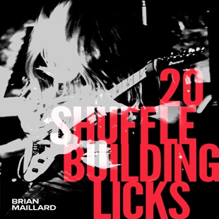Licks Building Shuffle 音视谱 Maillard 20条吉他乐句 Brian