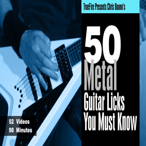 TrueFire 50 Metal Guitar Licks Chris Buono 金属吉他乐句教程