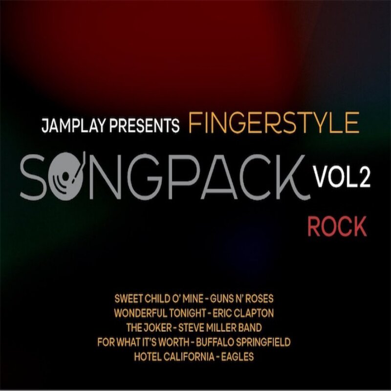 TrueFire Fingerstyle SongPack Rock Vol.2 Jake Reichbart 指弹 - 实物图