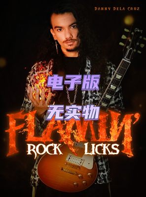 20 Flamin Rock Licks Danny Dela Cruz JTC摇滚吉他乐句+音视谱