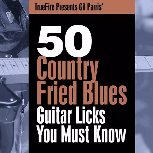 TrueFire 50 Country Fried Blues Guitar Licks Gil Parris 乡村