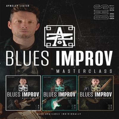 A-Z Blues Improv Masterclass Aynsley Lister 3套JTC布鲁斯吉他
