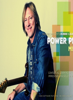 TrueFire Power Play Minor Robbie Calvo 吉他小调音阶即兴创作
