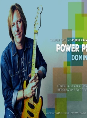 TrueFire Power Play Dominant Robbie Calvo 吉他属音阶即兴技巧