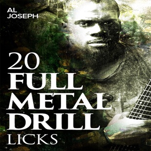 Drill 音视谱 Metal Joseph 金属吉他乐句教程 Full Licks