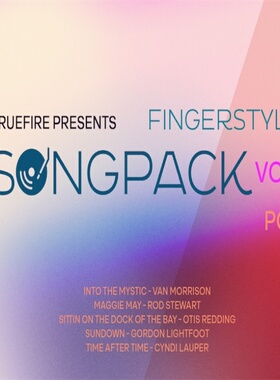 TrueFire Fingerstyle SongPack Pop Vol.1 Jake Reichbart 指弹