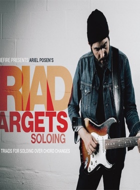 TrueFire Triad Targets Soloing Areil Posen 吉他三和弦即兴