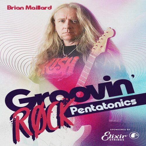 Groovin Rock Pentatonics Brian Maillard JTC摇滚吉他+音视谱