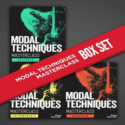 Modal Techniques Masterclass Brian Maillard 3套JTC吉他教程