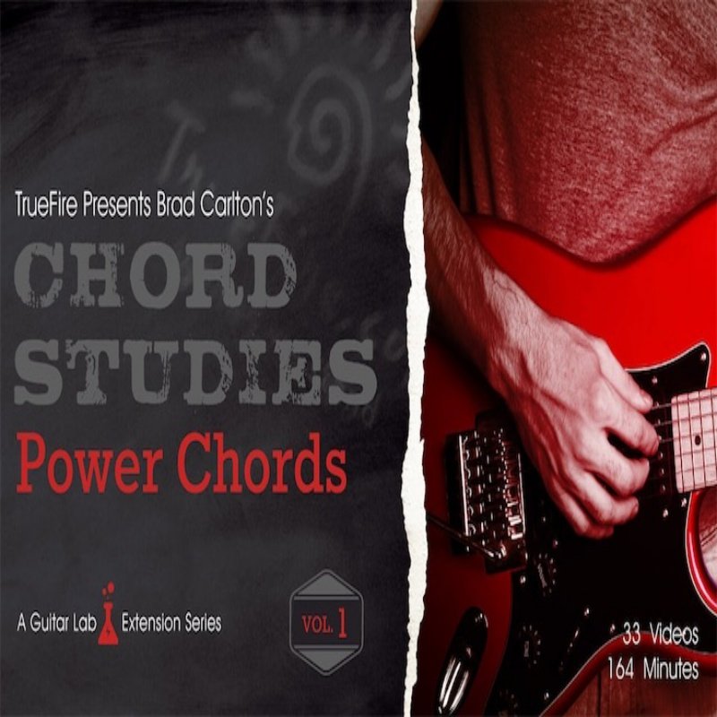 TrueFire Chord Studies Power Chords Vol.1 Brad Carltons 强力