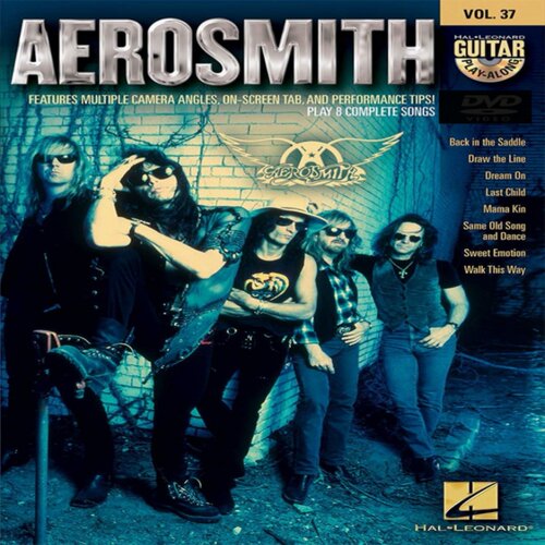 Guitar Play Along Vol.37 Aerosmith 空中铁匠乐队吉他独奏教程