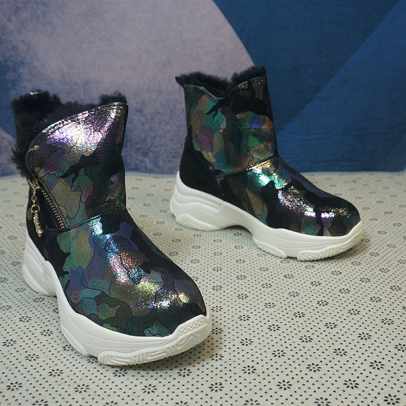 冬季真皮牛皮羊毛女士雪地靴 厚底保暖女靴子 时尚女棉靴24-3D/3E,女鞋,时尚雪地靴,淘宝优惠券,粉丝福利购,淘宝优惠卷