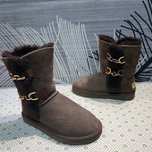 孤品 真皮羊毛女士雪地靴 看详情说明 断码 超值
