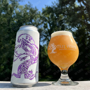 4#满2罐包邮美国进口精酿啤酒树屋朱利叶斯双倍浑浊IPA473ML罐装