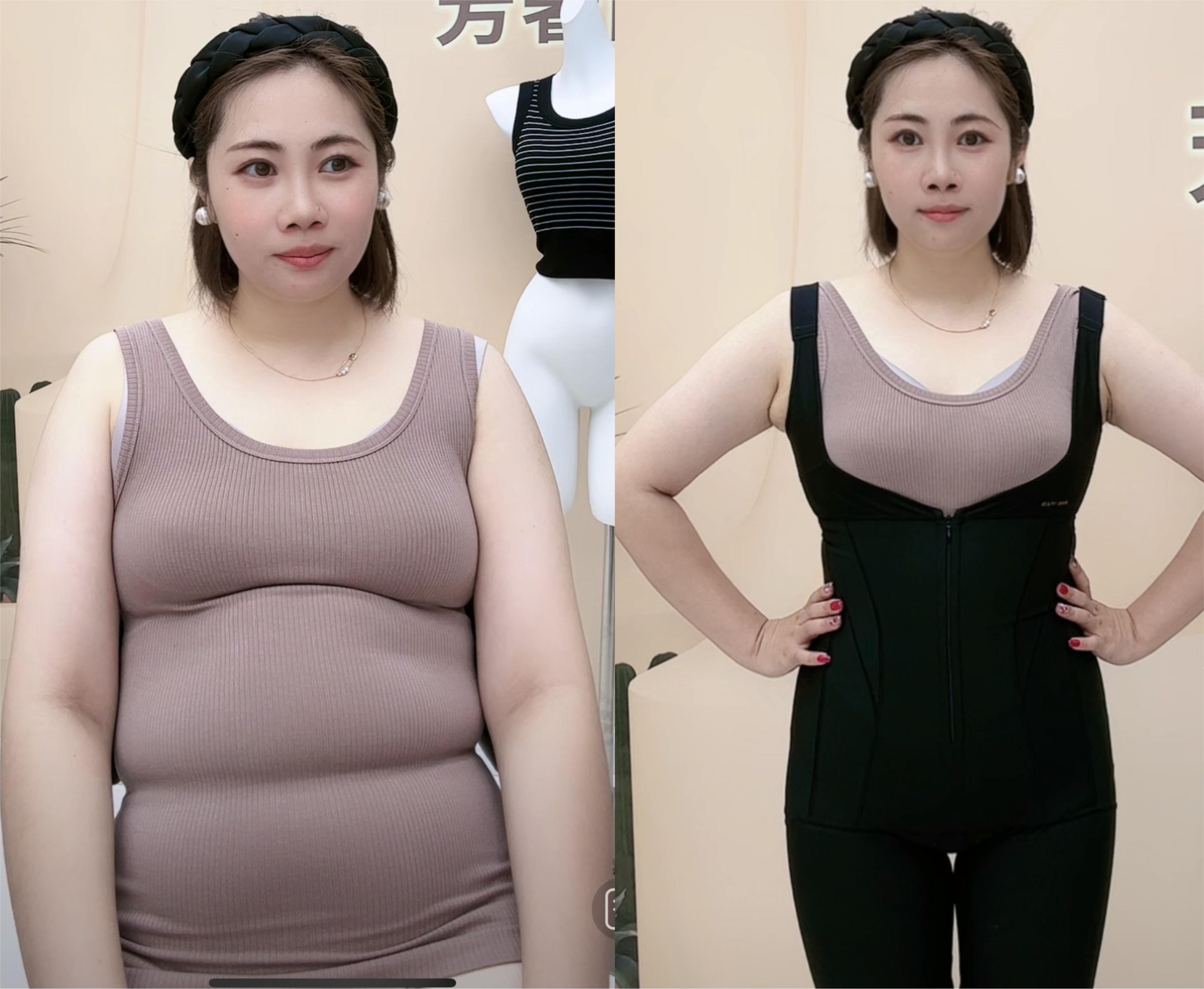 【李夫人乌龙款】收腹提臀美体塑形连体无痕塑身衣3897