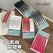 无痕鸭嘴夹发卡分区定位夹侧边刘海头发发夹洗脸化妆固定夹子头饰