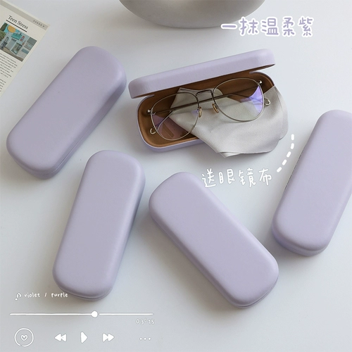 Японские брендовые портативные солнцезащитные очки, коробка для хранения, простой и элегантный дизайн