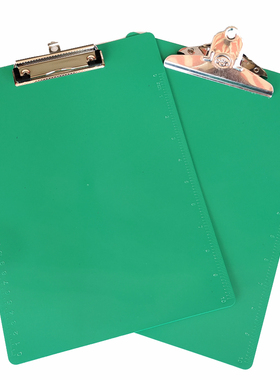 A4抄写板绿色塑料板夹写字垫板菜单线夹板蝴蝶夹板文件夹平板夹