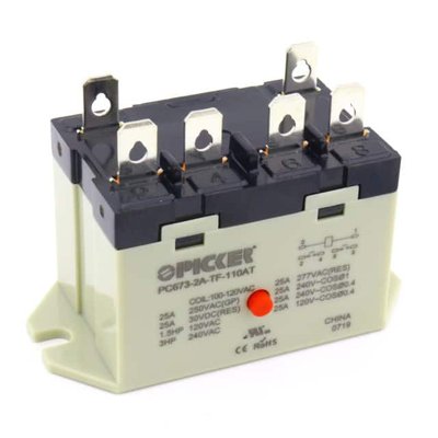 PC673-2A-TF-110AT【25A DPST POWER RELAY 110VAC】