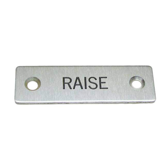 09001-015【raise sng plung swtch legend plt】