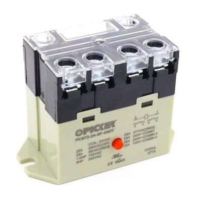 PC673-2A-SF-24DT【25A DPST POWER RELAY 24V】