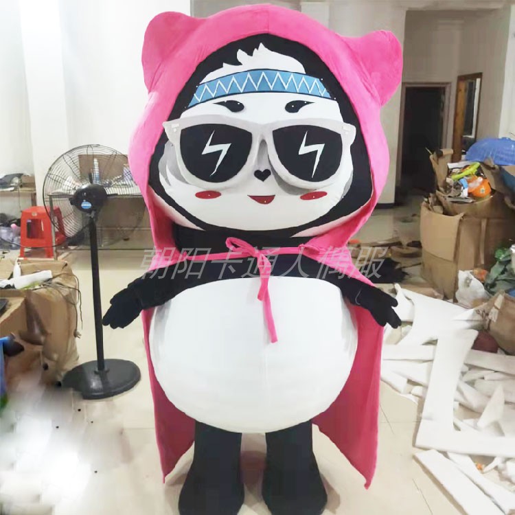 大熊猫卡通人偶服装熊猫行走服