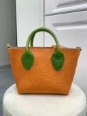 新款 头层牛皮女包单肩斜跨托特包百搭花园包手提包购物袋水桶包