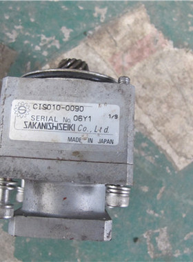 CIS010-0090 SAKANISHISEIKI减速机 速比1:9 输入轴8mm