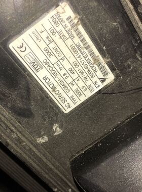 SGMRS-75A2A-YR21  安川电机二手进口电机  专业销售维修一体化