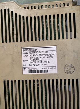 SGDA-02VPY70二手进口安川驱动器
