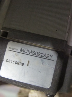 MUMS022A2Y  二手松下电机带减速头MUMS022A55M